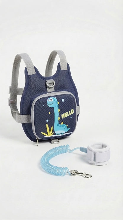 Mochila antipérdida con pulsera de seguridad