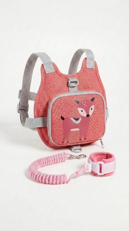 Mochila antipérdida con pulsera de seguridad
